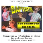 Les chansons du soleil, tour de chant par Baptistin 2