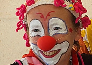 Le clown qui apporte la joie, Clown thérapie