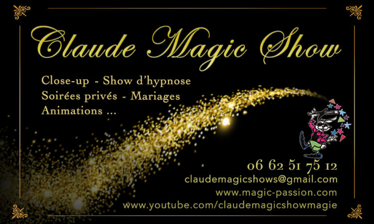 Claude Magic Show spectacle de magie 3