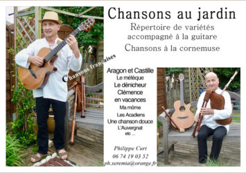 Chansons au jardin