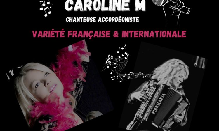 Chanteuse accordéoniste, Caroline M 1