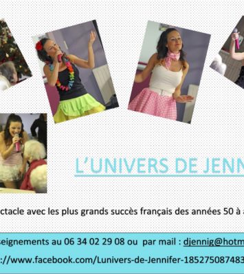 L'univers de Jennifer, chansons 1