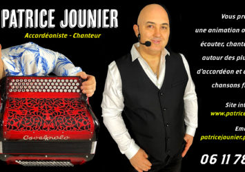 Accordéoniste chanteur, Patrice Jounier 2