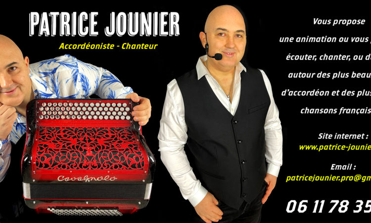 Accordéoniste chanteur, Patrice Jounier 2