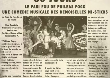 Spectacle cabaret, Le Tour du Monde en 80 Jours 5