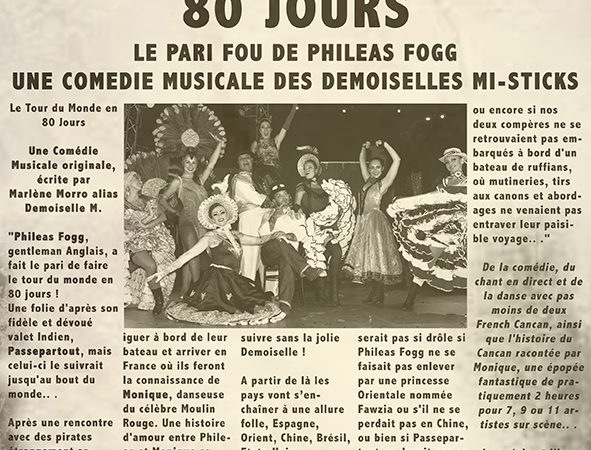 Spectacle cabaret, Le Tour du Monde en 80 Jours 5