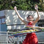 Artiste de hula hoop