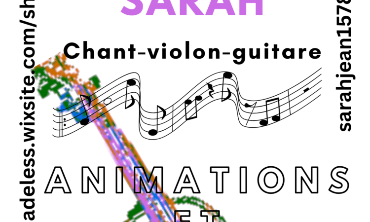 Animation musicale originale avec Sarah ! 3