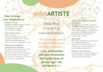 "Animartiste" Spectacles et ateliers créatifs