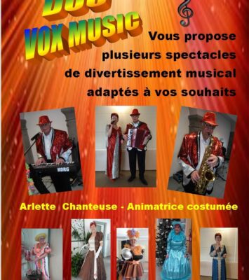 Animations musicales avec le DuoVoxMusic