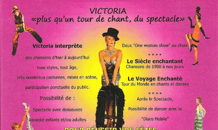 Victoria, spectacle cabaret