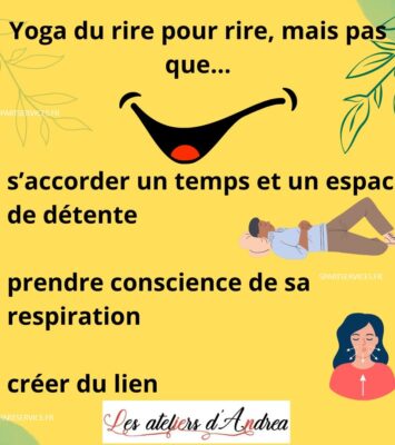 Animation en yoga du rire