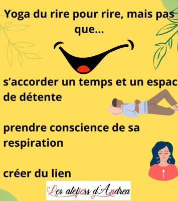 Animation en yoga du rire