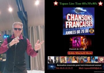 Topaze chante Eddy Mitchell, 60' 70' 80' ! 3