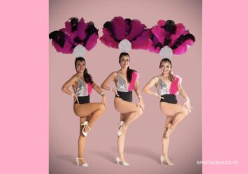 Spectacle danseuses revue cabaret, Sparkles Cie 2