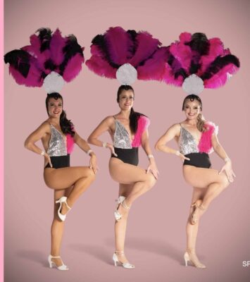 Spectacle danseuses revue cabaret, Sparkles Cie 2