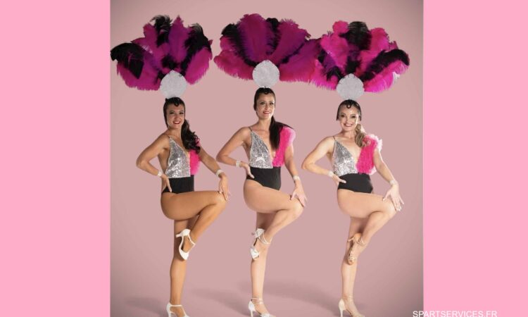 Spectacle danseuses revue cabaret, Sparkles Cie 2